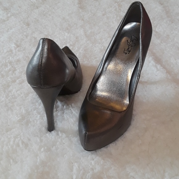 Metallic City Street heels - Picture 2 of 3